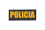POLICIA ID PLACARD